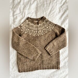 Siskin Isle Donegal Wool Sweater